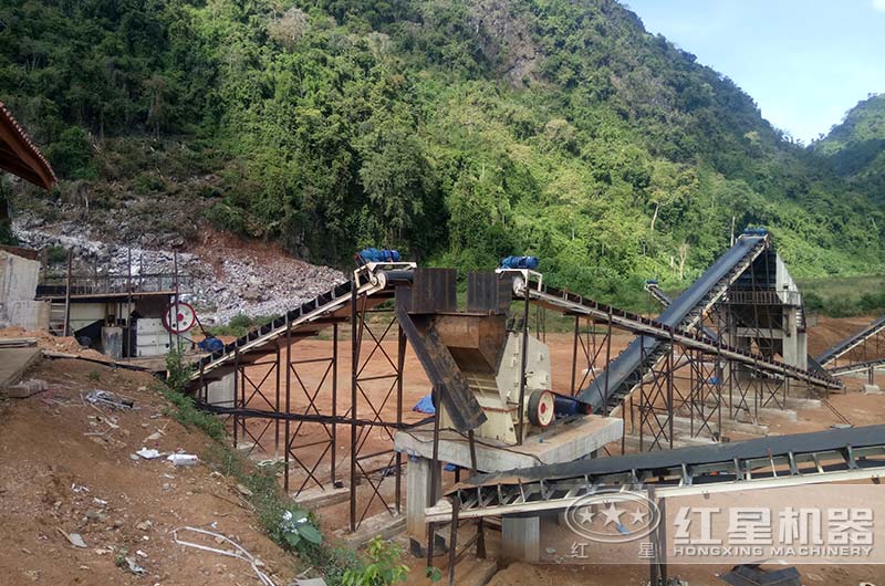 白云巖破碎用什么破碎機好？生產(chǎn)線建設方案設計