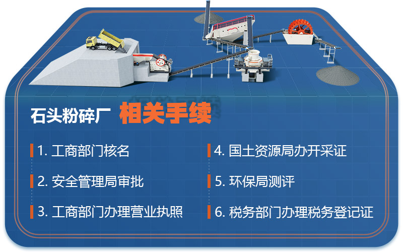 石頭粉碎廠相關合法手續(xù)