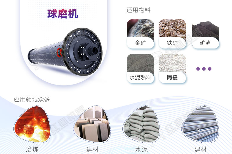 水泥球磨機(jī)設(shè)備優(yōu)勢(shì)多，應(yīng)用廣泛