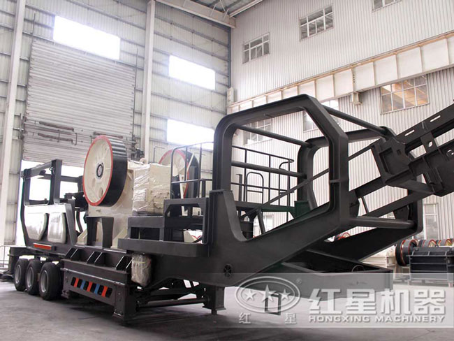 時(shí)產(chǎn)40噸車載流動(dòng)打沙機(jī)，縱橫于重慶城鄉(xiāng)之間