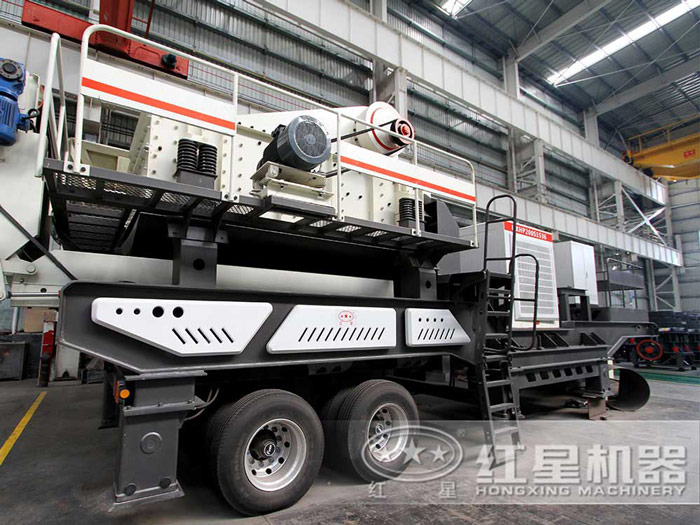 小型車載移動(dòng)石料破碎機(jī)_小投資，大收益