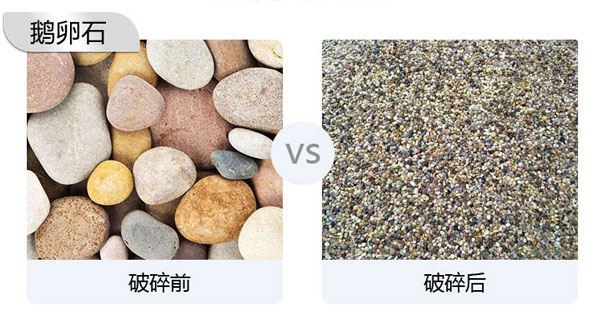 鵝卵石破碎能做石子嗎？會用到哪些設(shè)備？