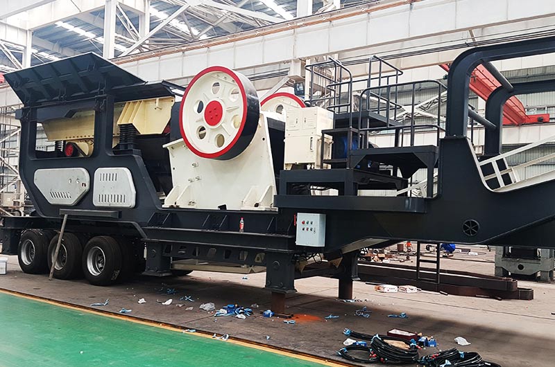 車(chē)載流動(dòng)破碎石仔機(jī)，一體式作業(yè)，碎石更輕松