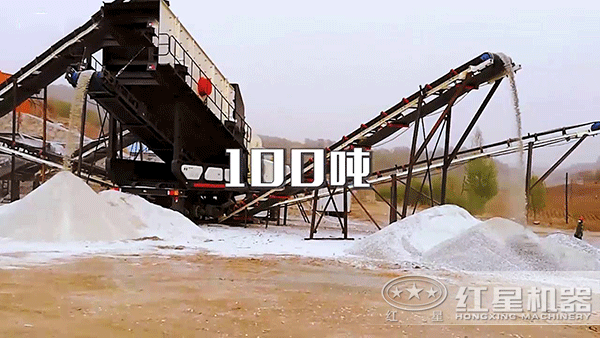 小型移動軋石機(jī)價(jià)格多少錢一臺？有除塵設(shè)備嗎?