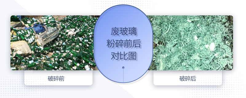 廢玻璃粉碎機配置、圖片及價格