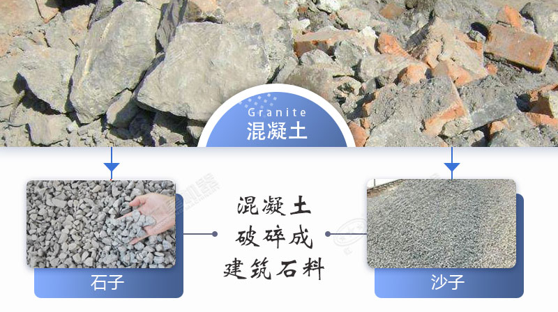 瀝青混凝土加工廢料怎么處理？推薦用混凝土移動破碎機(jī)