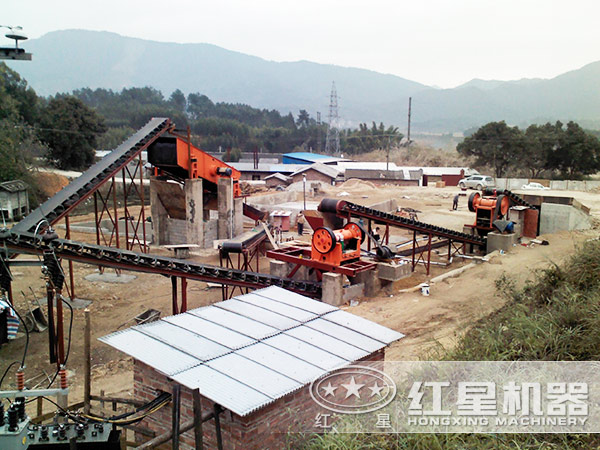 干法制砂生產(chǎn)線(xiàn)客戶(hù)現(xiàn)場(chǎng)