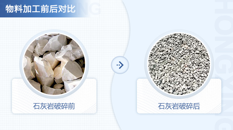 處理石灰?guī)r的日產(chǎn)500方砂石生產(chǎn)線機(jī)器怎樣配？