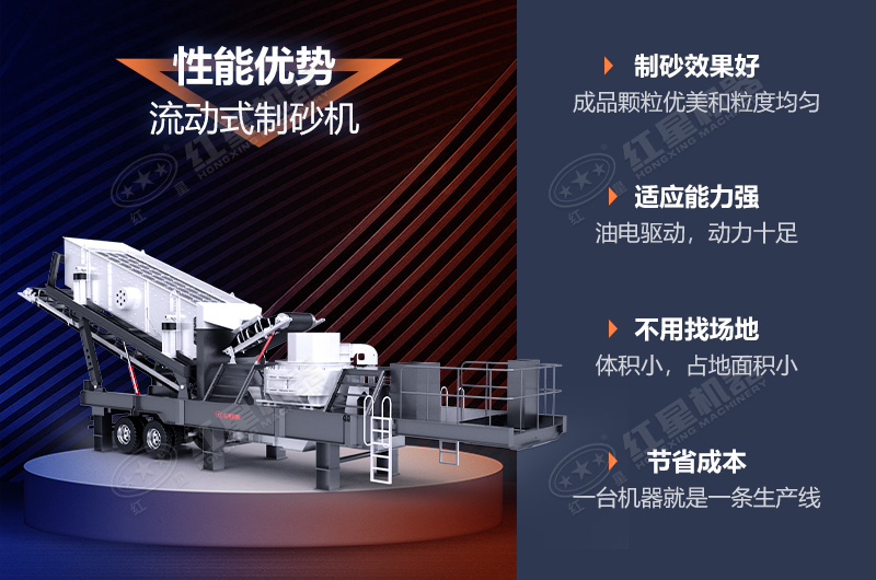 流動制砂機制砂效果好，優(yōu)勢多